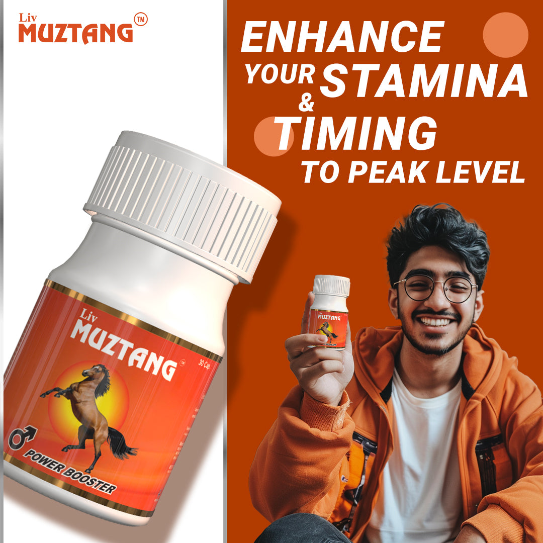 Liv Muztang Power Booster Capsules