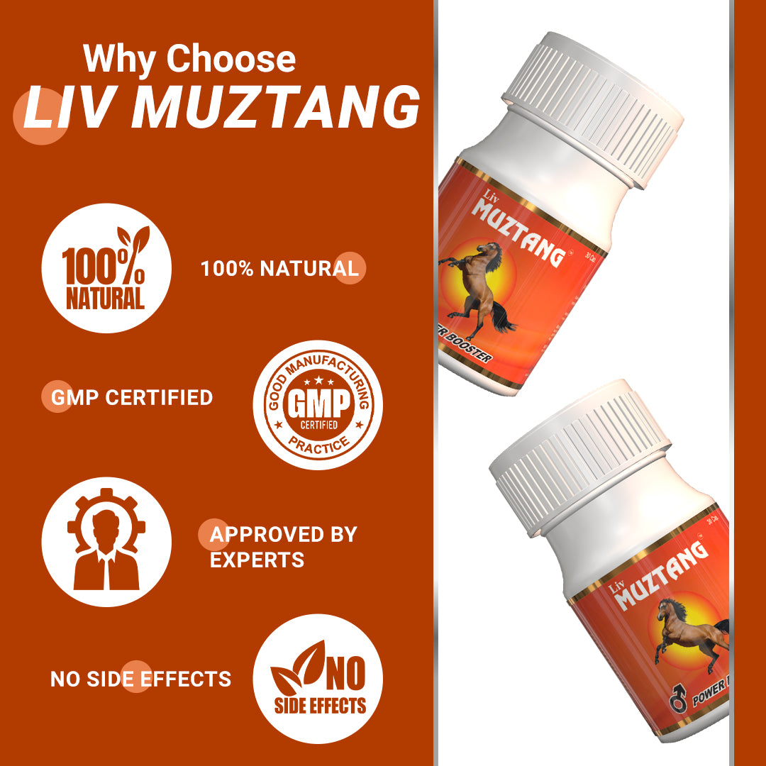 Liv Muztang Power Booster Capsules