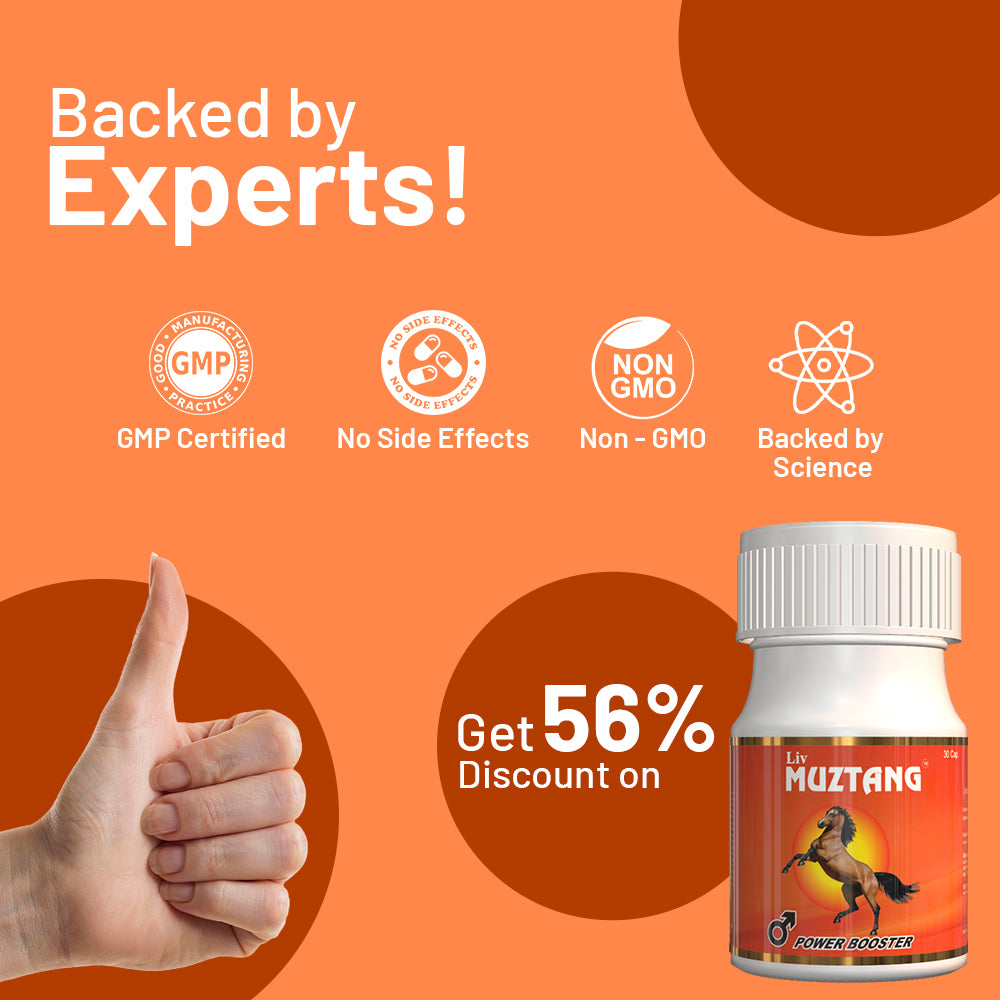 Liv Muztang Power Booster Capsules